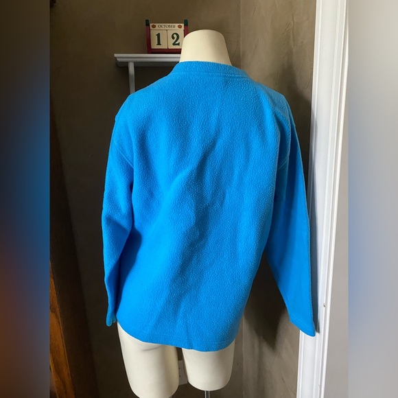 Vintage Snoopy Sweatshirt Medium( 10/12) Peanuts Collection Fleece Blue - Picture 5 of 11